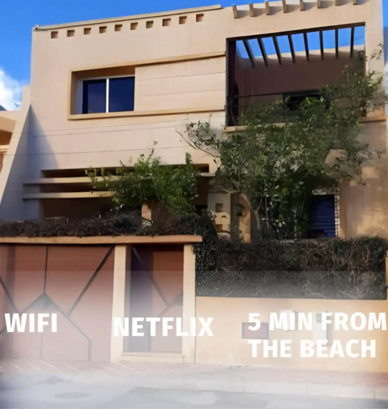 Villa Jaccuzi Face A L'Ocean - Agadir Beach City المظهر الخارجي الصورة