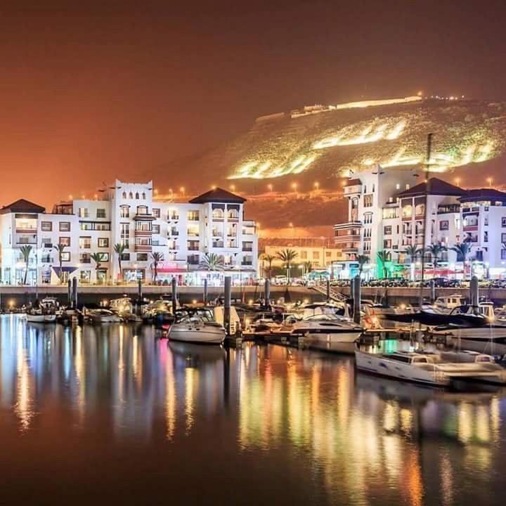 Villa Jaccuzi Face A L'Ocean - Agadir Beach City المظهر الخارجي الصورة